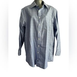 Hart Schaffer Marx Striped Long Sleeve Button Down Shirt • Size: 15 1/2 • Used